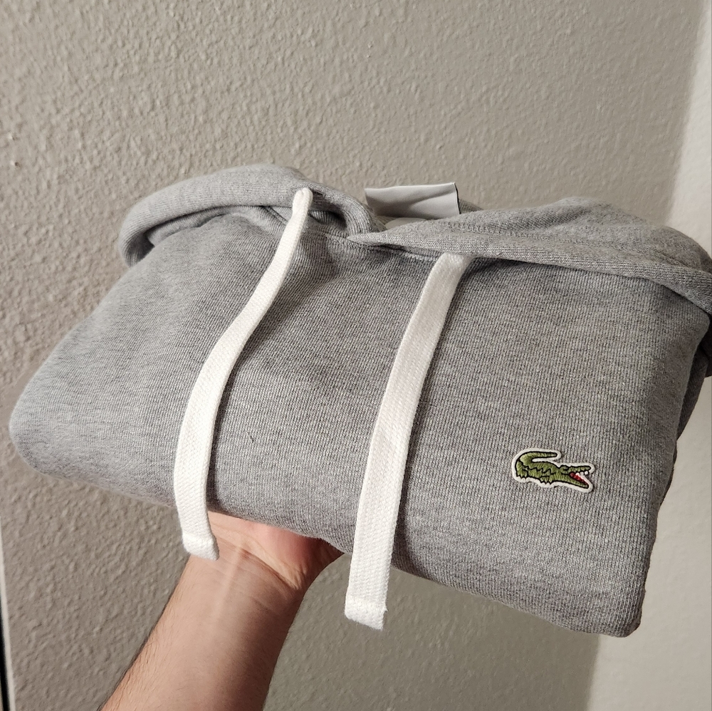 NWT Lacoste XS unisex oversized hoodie